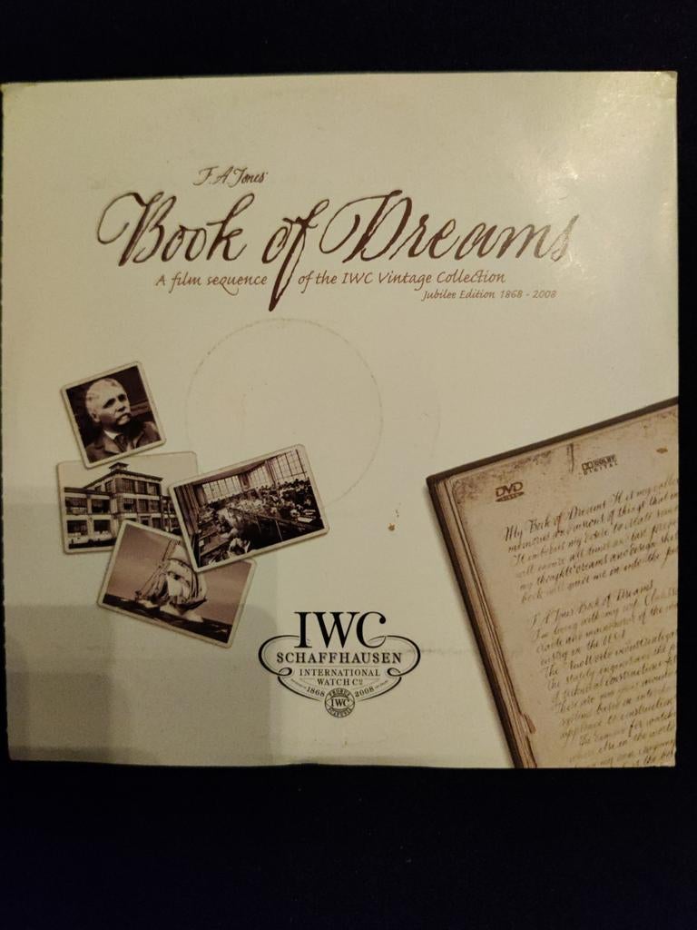 IWC Book of Dreams DVD, Ophalen of Verzenden