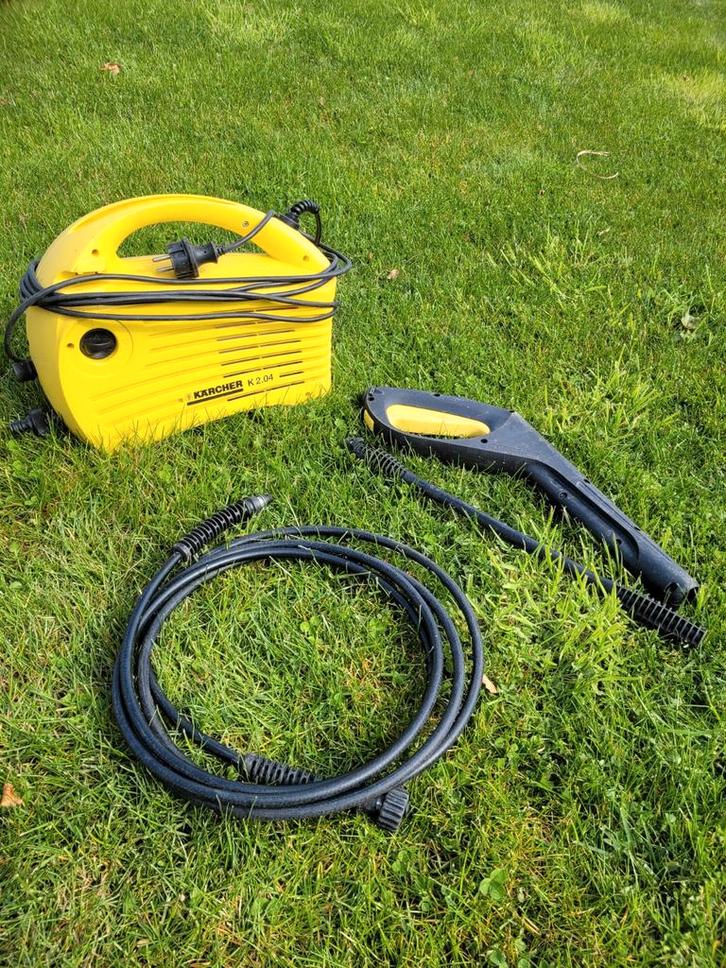 Kärcher K 2.04 hogedrukreiniger, Tuin en Terras, Hogedrukreinigers, Gebruikt, Elektrisch, Ophalen