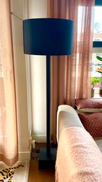 Zwart vloerlamp met luxe grote kap, Ophalen, Zo goed als nieuw, 150 tot 200 cm