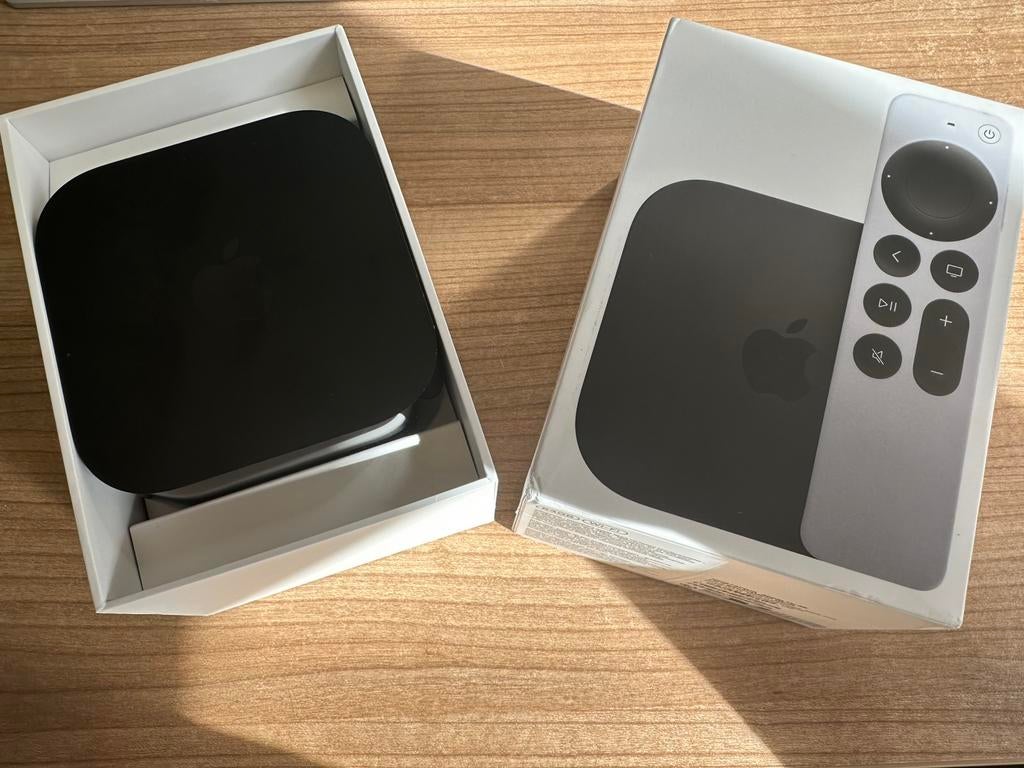 Apple TV 4K - 3e generatie - 64GB, Ophalen of Verzenden, Zo goed als nieuw, HDMI, Minder dan 500 GB