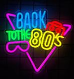 LED lamp neon stijl Back to the 80s (35x32.5cm), Ophalen of Verzenden, Nieuw, Lichtbak of (neon) lamp