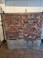 Achtergronddoek met baksteenmotief (stevig vinyl), Ophalen, Zo goed als nieuw, Achtergrond