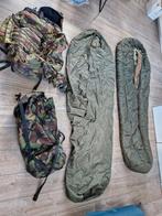 M90  met laken zak en buitenzak in veldrugzak en plunjebaal, Caravans en Kamperen, Slaapzakken, Ophalen of Verzenden