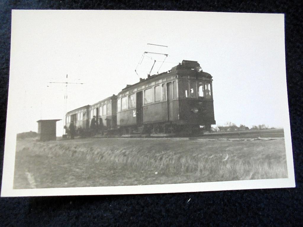 Rijnsburg (ZH), Blauwe Tram, NZH. 1946. Leiden., Verzamelen, Verzenden, Zo goed als nieuw, Tram, Overige typen