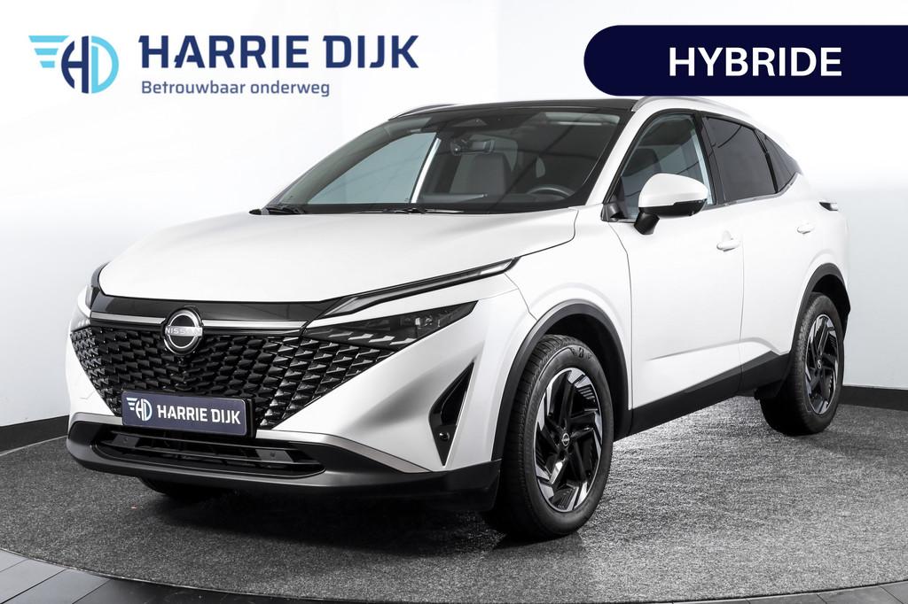 Nissan QASHQAI 1.3 MHEV 158 PK Xtronic N-Connecta - Automaat, 12 maanden, Euro 6, 4 cilinders, Wit