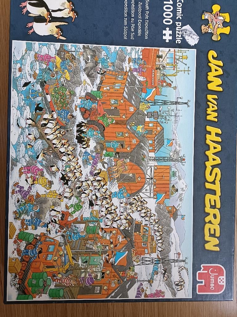 Jan van Haasteren legpuzzel, Hobby en Vrije tijd, Denksport en Puzzels, Ophalen of Verzenden, 500 t/m 1500 stukjes, Zo goed als nieuw
