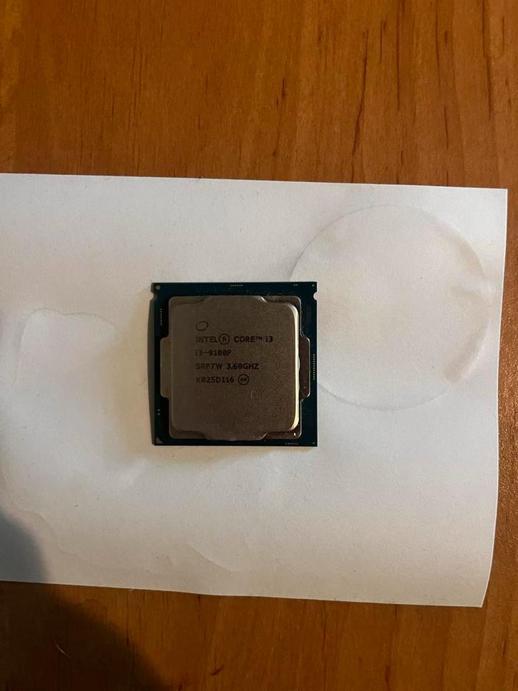 Intel Core i3-9100F CPU - 3.60GHz, Computers en Software, Processors, Zo goed als nieuw, 4-core, 3 tot 4 Ghz, Ophalen of Verzenden