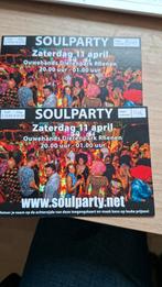 1 ticket Soulparty  11 april 2026, Ophalen of Verzenden