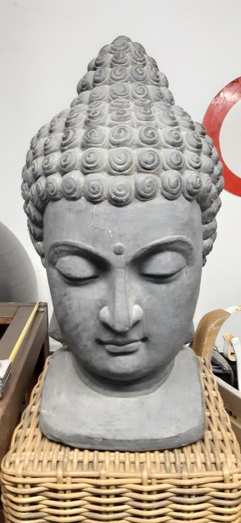 budha beeld voor binnen of buiten  30 hoog voet 23 breed, Ophalen, Zo goed als nieuw