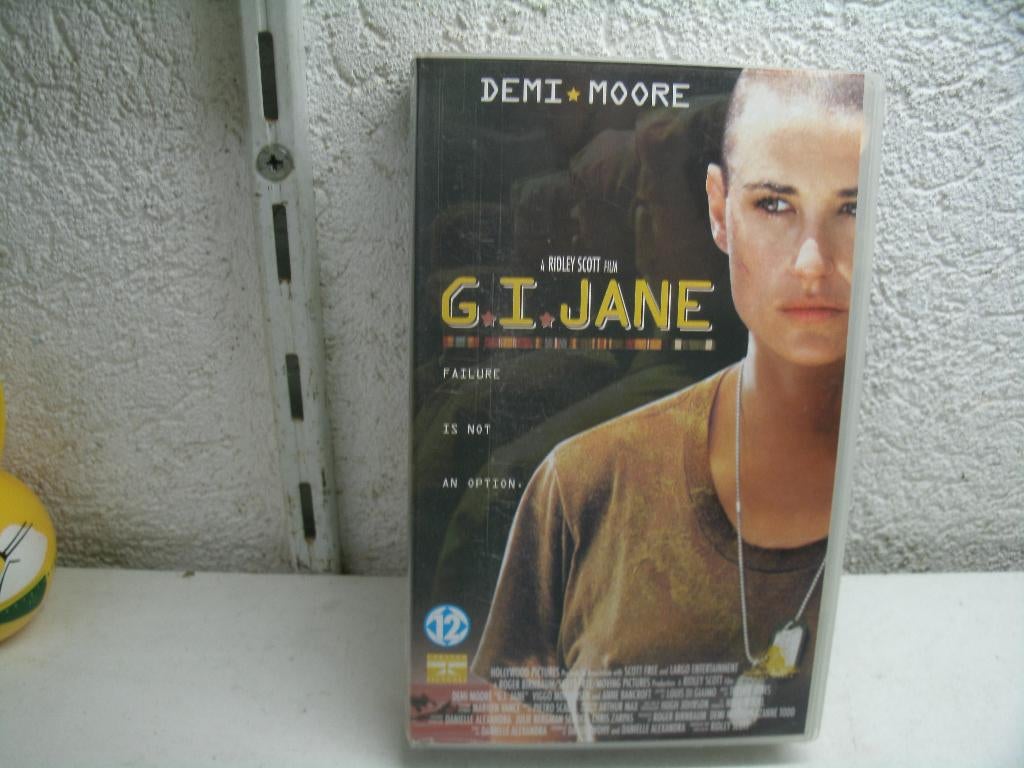 vhs 205b g.i.jane, Cd's en Dvd's, Alle leeftijden, Ophalen of Verzenden, Zo goed als nieuw