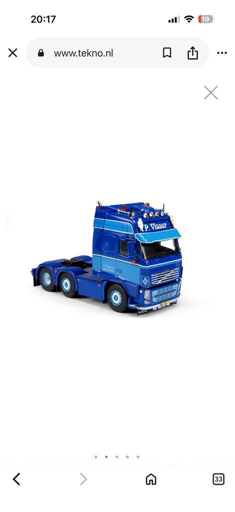 tekno gezocht p.visser, Ophalen of Verzenden, Zo goed als nieuw, Bus of Vrachtwagen, Tekno