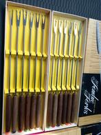 12 vintage fondue vorkjes, Witgoed en Apparatuur, Ophalen of Verzenden, Gebruikt, Brander, Fondue-accessoires