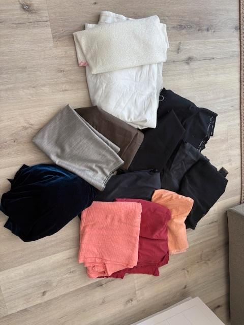 div lappen stof    zie tekst, Hobby en Vrije tijd, Stoffen en Lappen, Nieuw, Overige materialen, 120 cm of meer, 200 cm of meer