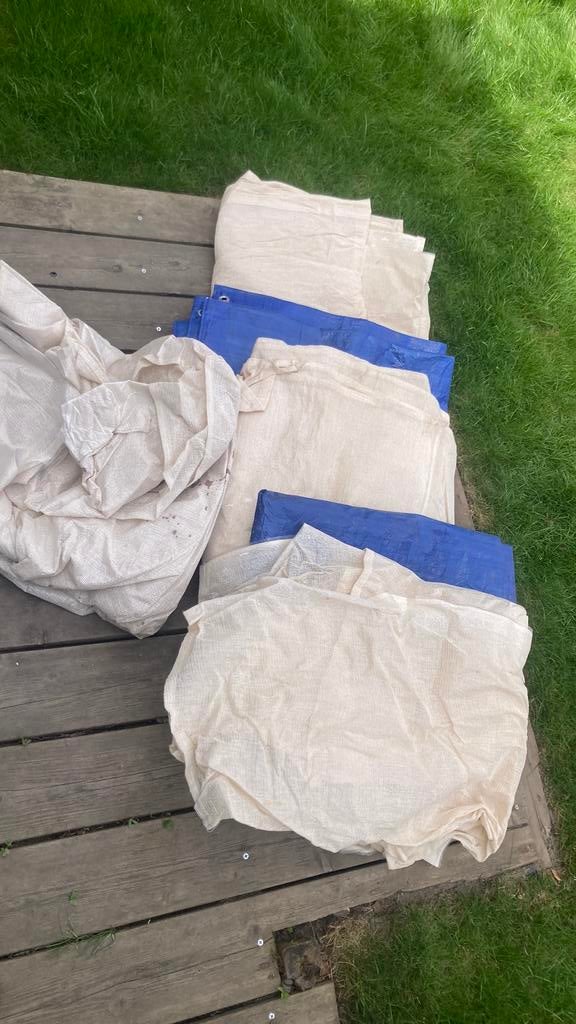 Afdekzeil voor schilderen/klussen, Ophalen, Gebruikt, Overige typen