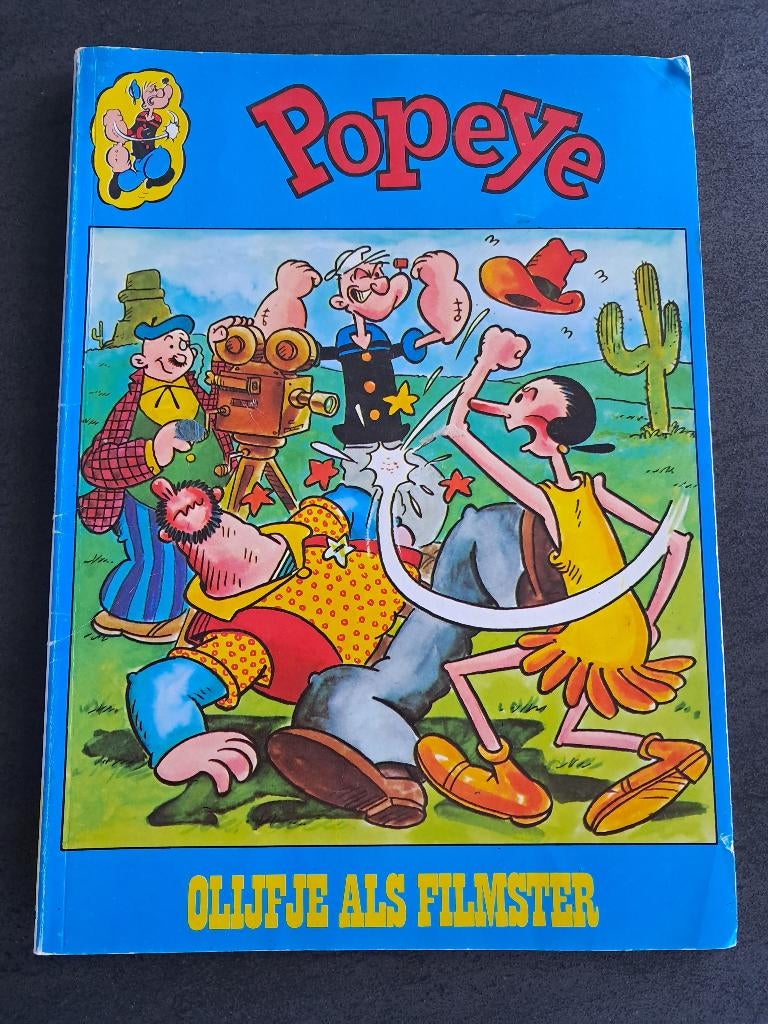 Popeye olijfje als filmster, Eén stripboek, Ophalen, Gelezen
