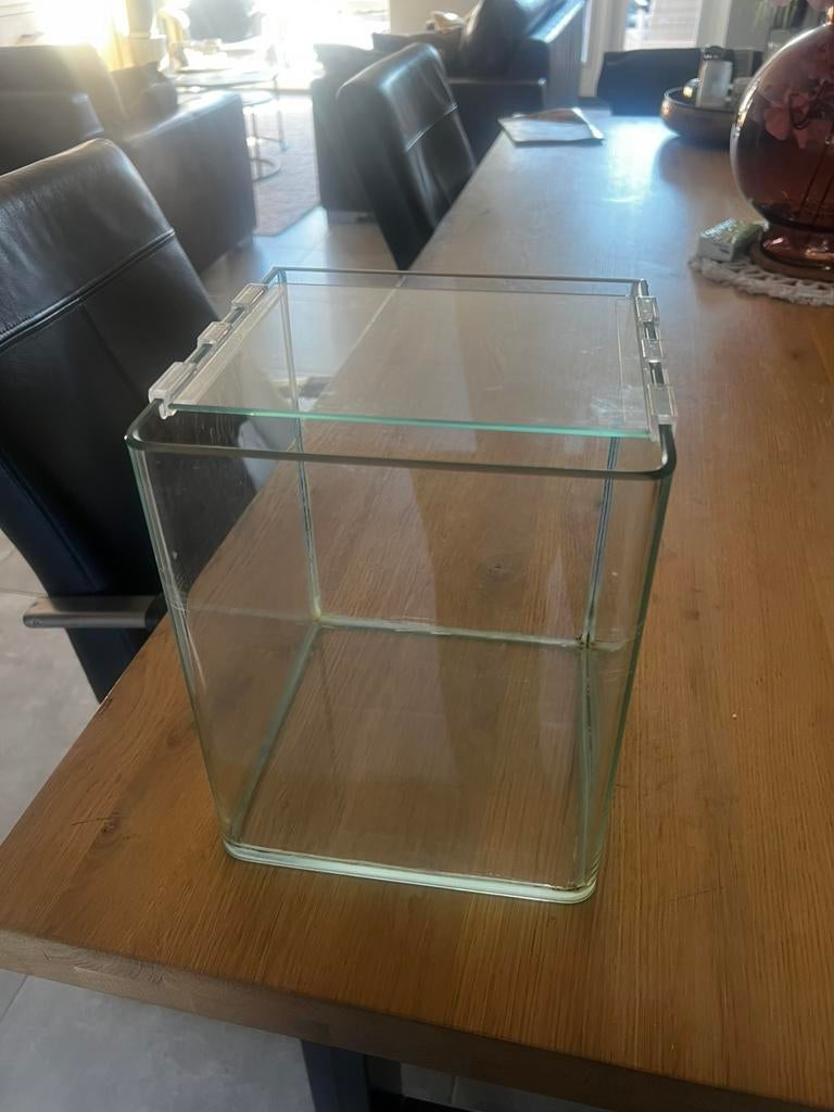 Visglas 25x20x20 cm, Ophalen, Gebruikt