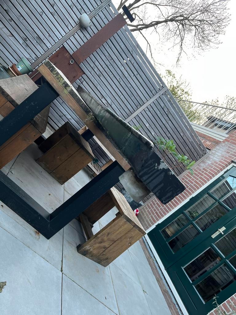 Dakgoot / bakgoot, Ophalen, Gebruikt, 2 tot 4 meter, Zink