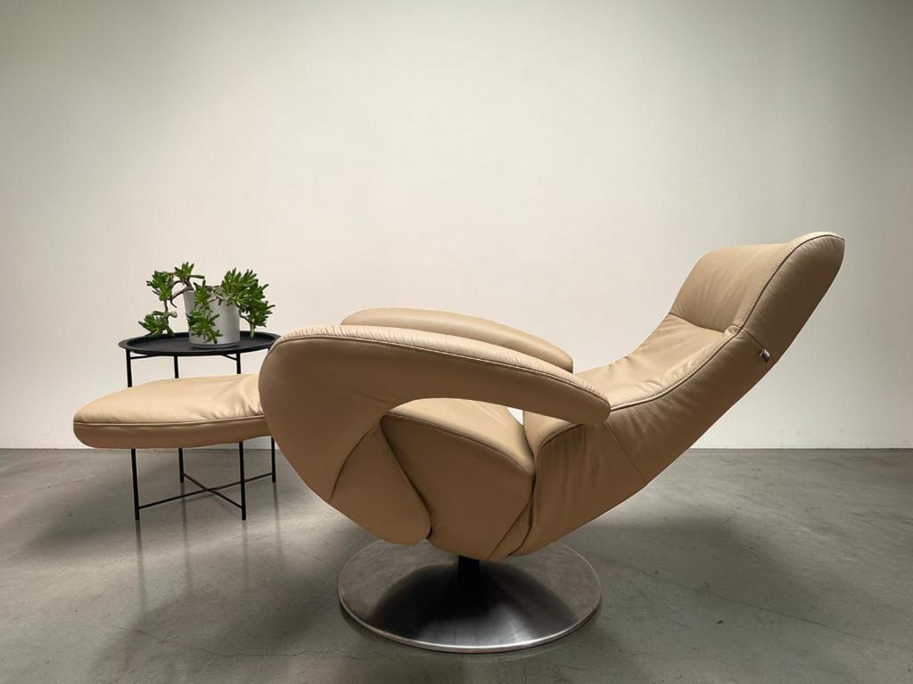 Hukla relax fauteuil L relax stoel handmatig verstelbaar, Ophalen, N, N, Leer