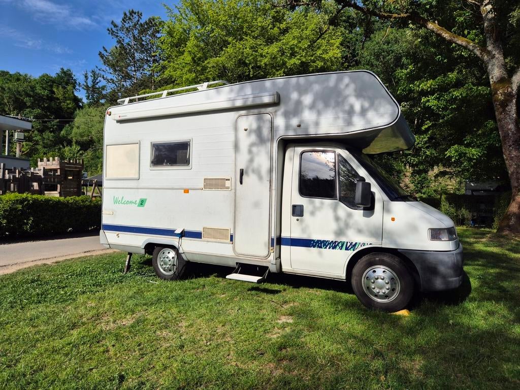 Fiat Ducato Chausson Welcome 2 camper, Caravans en Kamperen, Campers, Fiat, Treinzit, Chausson, Tot en met 3