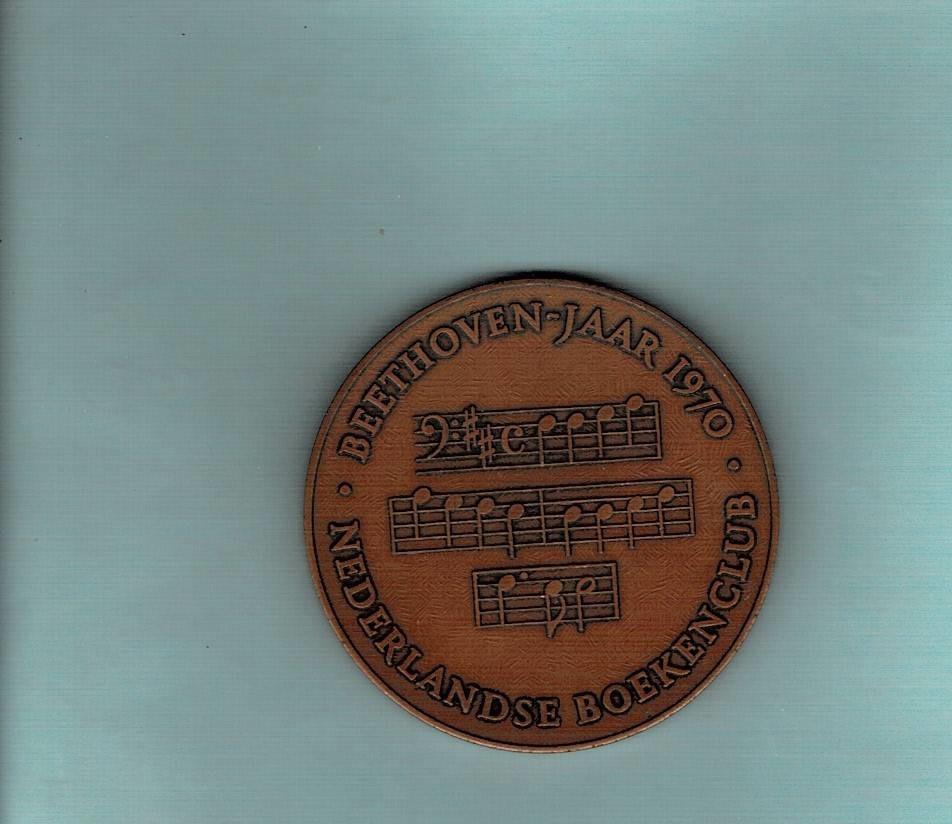 Penning Beethovenjaar 1970, Ophalen of Verzenden, Overige materialen