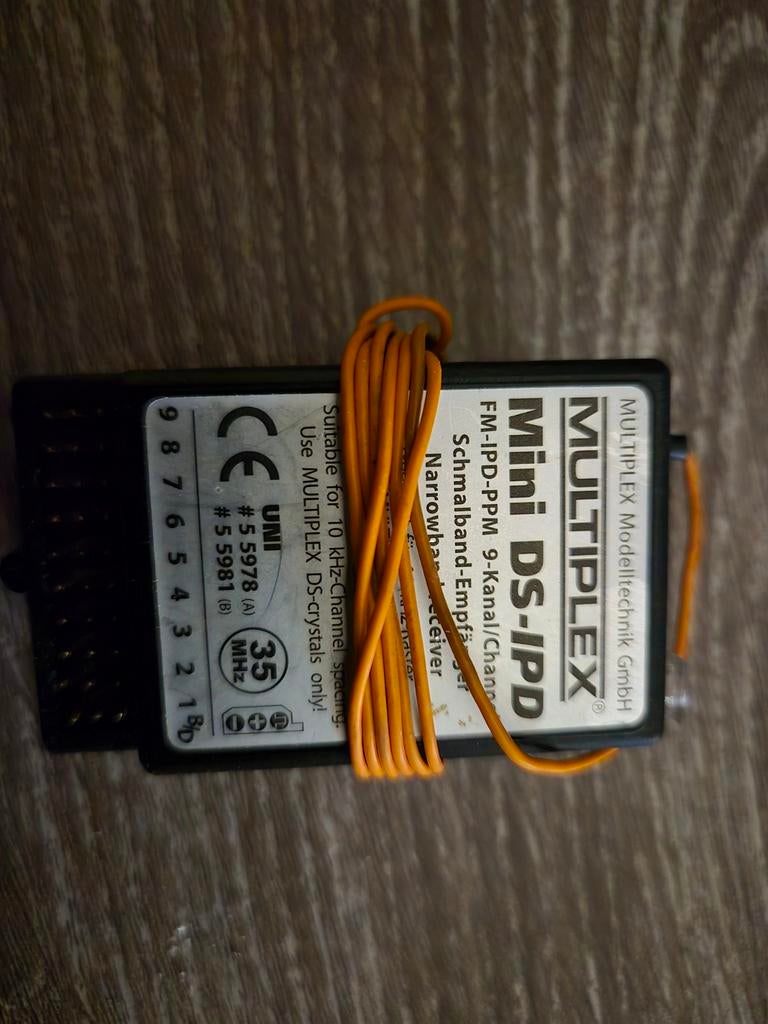 Multiplex ipd ds 9k ontvanger., Ophalen, Zo goed als nieuw