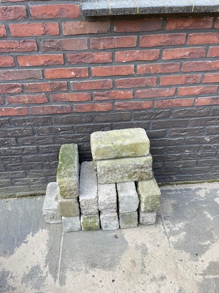 Stapelblokken 30x14x10, Tuin en Terras, Bielzen en Borders, Ophalen, Gebruikt