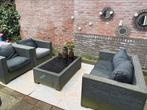 Loungeset tuin, Ophalen, 4 zitplaatsen, Kunststof, Gebruikt