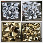 3D Wandpaneel Exclusief Goud Design 50 /50 cm, Totaal Decor, Tdmarkplaats@gmail.com, 6921Ew, Ophalen of Verzenden