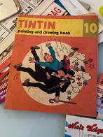 Vintage Tintin Painting and Drawing Book 10 (Engels), Boeken, Eén stripboek, Ophalen, Gelezen