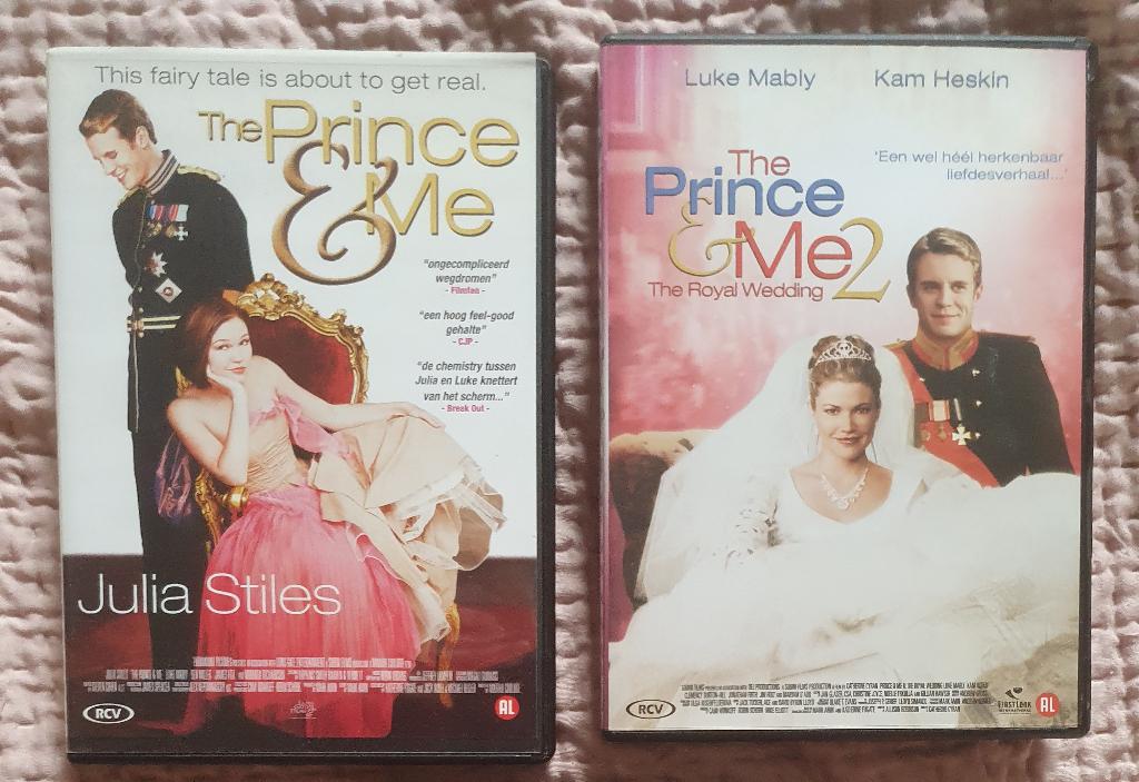 The Prince and Me deel 1 en 2, Alle leeftijden, Ophalen of Verzenden, Gebruikt, Film