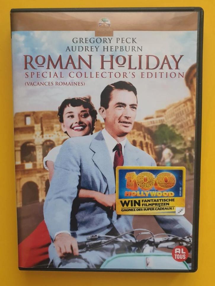 DVD "Roman History" Gregory Peck & Audrey Hepburn., Cd's en Dvd's, Dvd's | Klassiekers, Gebruikt, Komedie, 1940 tot 1960, Alle leeftijden