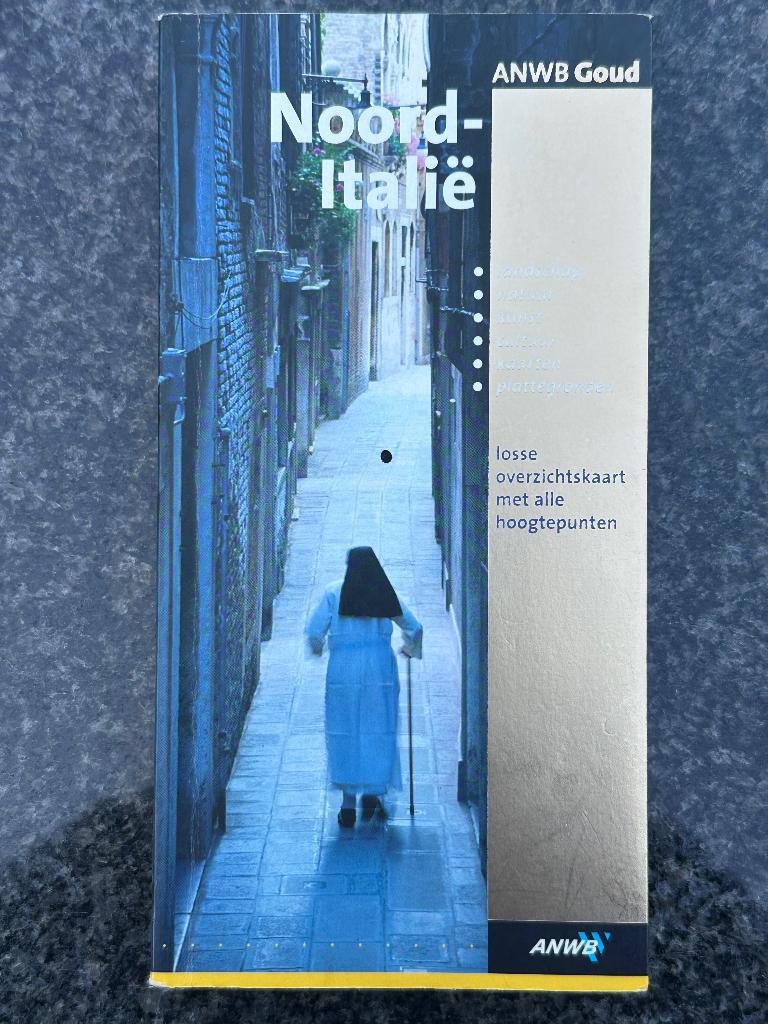 Noord-Italie, ANWB Goud, Boeken, Reisgidsen, ANWB, Europa, Ophalen of Verzenden, Zo goed als nieuw
