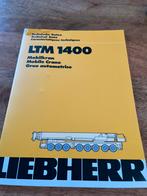 Ltm tabellen boek van liebherr 1400, Ophalen of Verzenden, Zo goed als nieuw, Hijskraan, Tractor of Landbouw, NZG