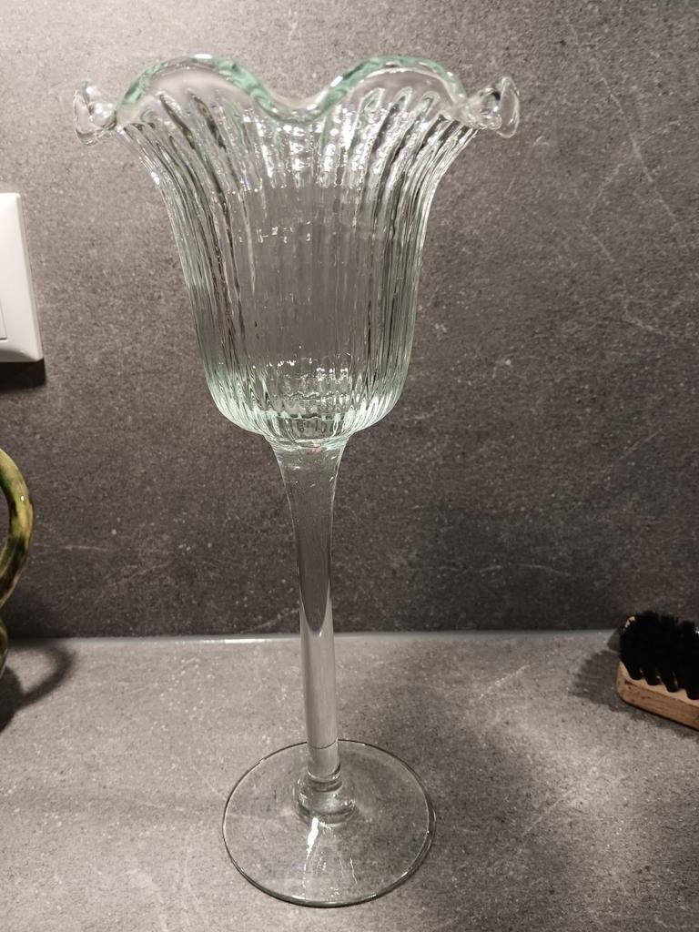 Windlicht op voet, Ophalen, Overige materialen, Overige kleuren, 25 tot 50 cm