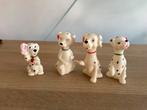 Vintage setje rubberen 101 dalmatiërs, Ophalen of Verzenden, Zo goed als nieuw