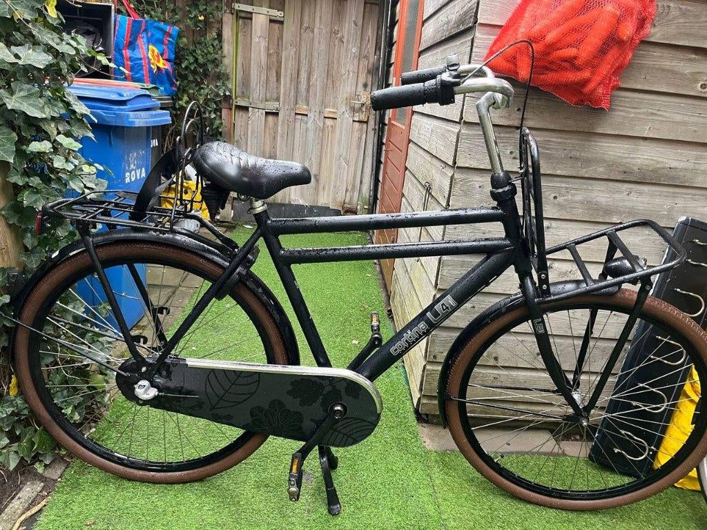 Mooie Cortina U4 schoolfiets 28 inch herenfiets 58cm, Fietsen en Brommers, Fietsen | Heren | Herenfietsen, Terugtraprem, Versnellingen
