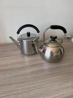 Set van 2 RVS fluitketels - Gebruikt, Ophalen, Gebruikt