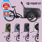 Royal Cargo Bike elektrische bakfiets Nederlandse bakfietsen, Overige merken, 4 kinderen of meer, Huif, Nieuw