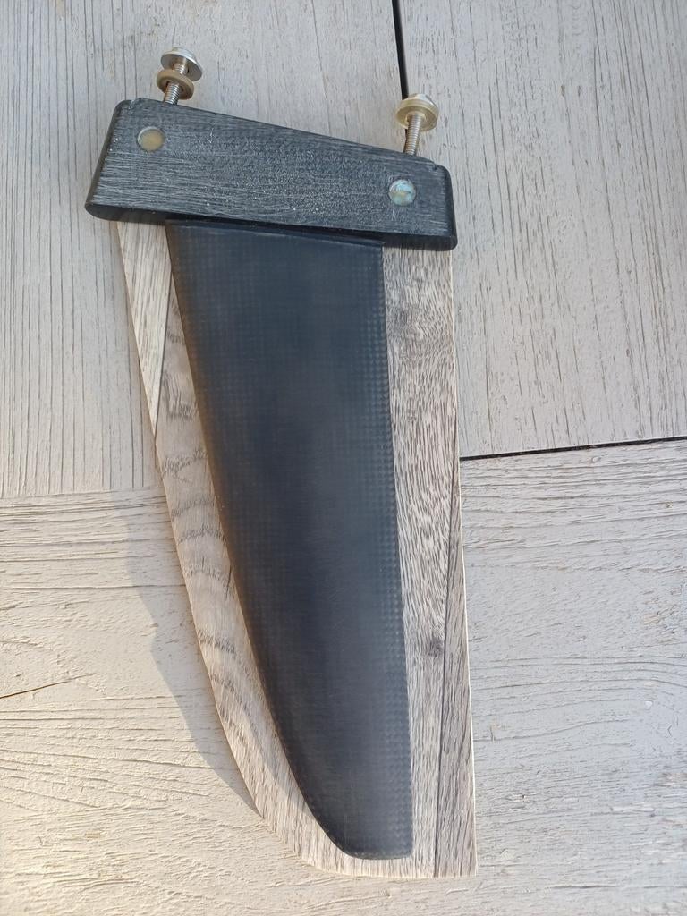 High-end Carbon Speed Vin 24.5cm - Lars Winheller Custom, Watersport en Boten, Windsurfen, Ophalen of Verzenden, Zo goed als nieuw