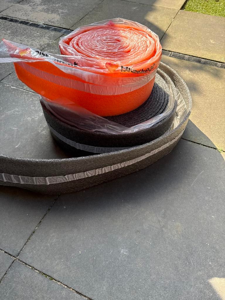 Randisolatie - 20 meter, Doe-het-zelf en Verbouw, Overige materialen, Nieuw, 15 m² of meer, Vloerisolatie