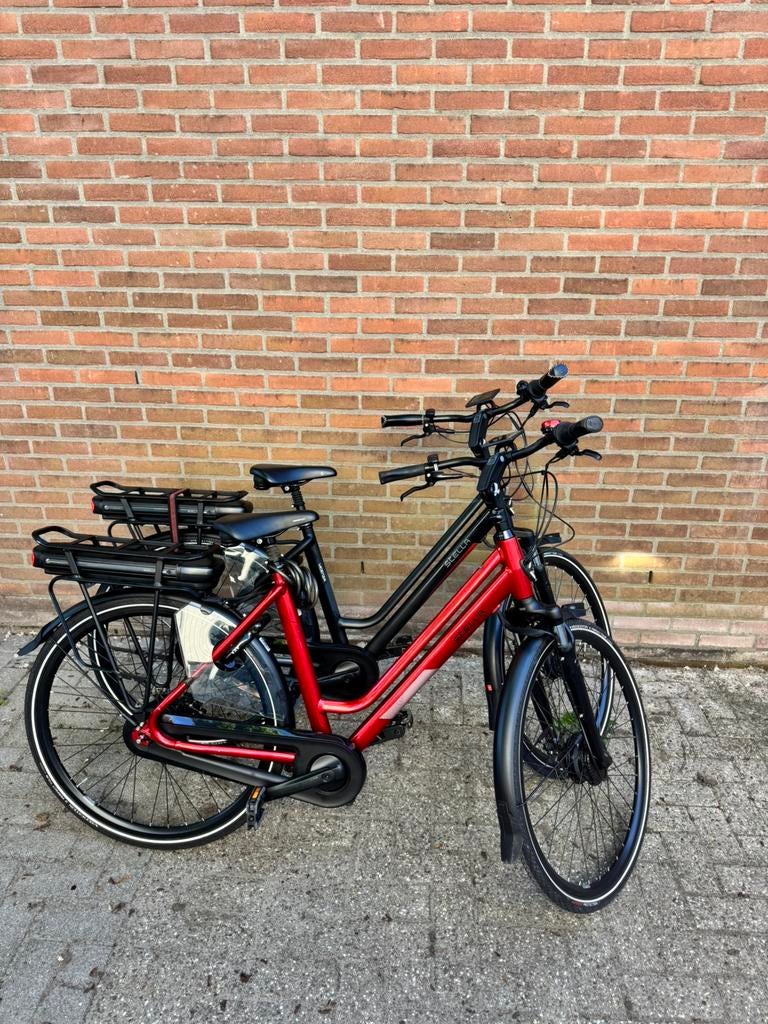 Stella vicenza Elektrische fietsen set Accu 19,6 705wh zgan, Ophalen of Verzenden