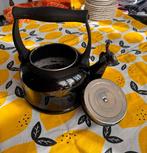 Le Creuset fluitketel zwart, Ophalen of Verzenden, Gebruikt