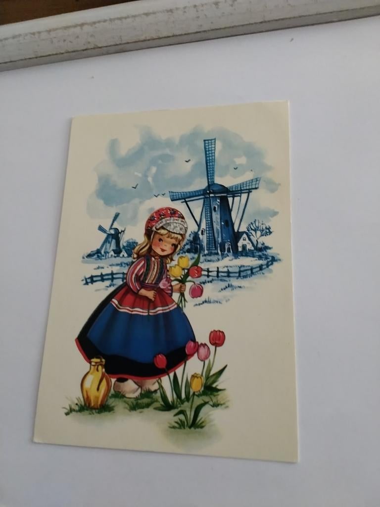 BOERINNETJE. MET TULPEN. 1987, Verzamelen, Ophalen of Verzenden, 1980 tot heden