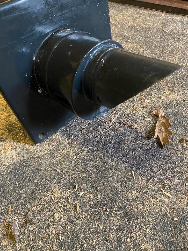 Rookgasafvoer Muurdoorvoer voor ventilatie CV ketel 80-120, Doe-het-zelf en Verbouw, Ventilatie en Afzuiging, Gebruikt, Ophalen