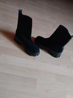 Enkel laarsjes zwart * sok * maat 38, Verzenden, Zwart, Overige typen, Zo goed als nieuw
