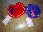 2 Nieuwe pieten mutsjes paars en rood, Ophalen of Verzenden, Nieuw