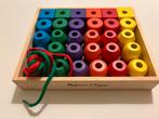 Melissa & Doug houten kralen, Ophalen of Verzenden, Gebruikt