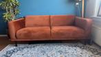 Comfortabele 2/3 zits bank terracotta/roestkleur, Huis en Inrichting, Ophalen, Gebruikt, 150 tot 200 cm, Driepersoons