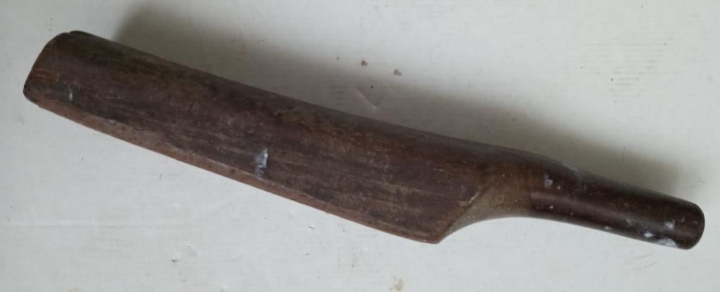 Antiek dakdekkers gereedschap loodklopper zinkklopper hout, Ophalen of Verzenden