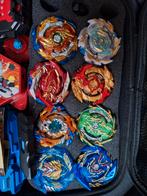 Beyblade Burst Set met 8 Beyblades en accessoires, Kinderen en Baby's, Speelgoed | Overig, Ophalen of Verzenden, Zo goed als nieuw